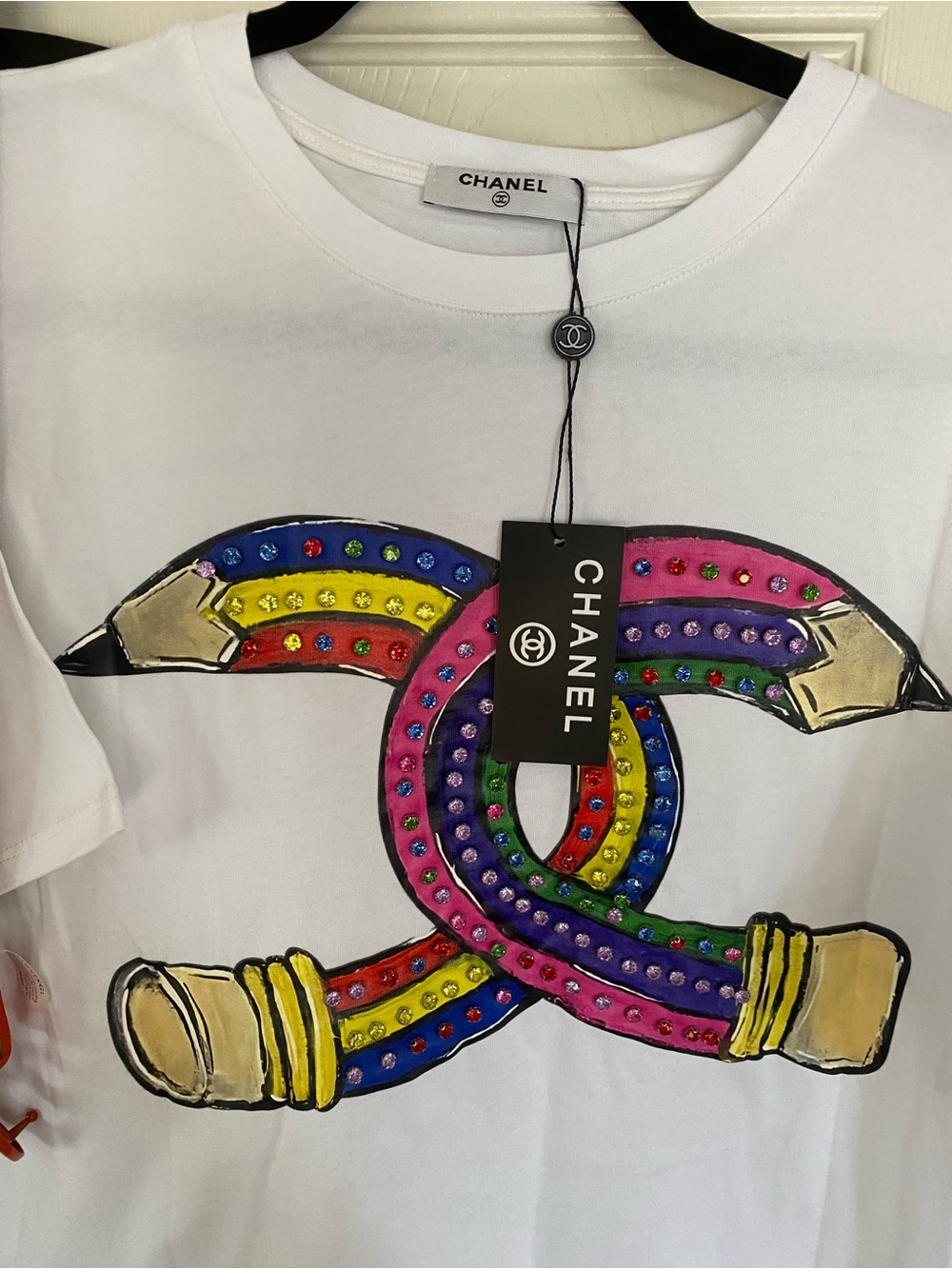 Designer Inspired T-shirt and Belt-NEW